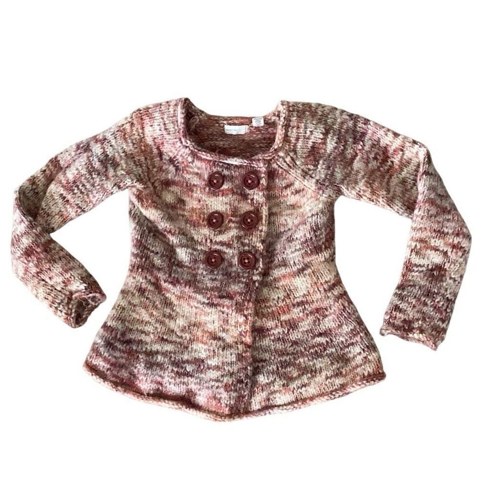 Sleeping On Snow Anthropologie Wool Blend Cardigan Sweater Women’s Small Boho